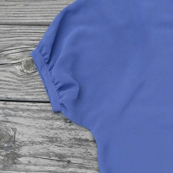 Urban Outfitters Kimchi Blue Crop Top Blue Lace Small - Picture 7 of 8